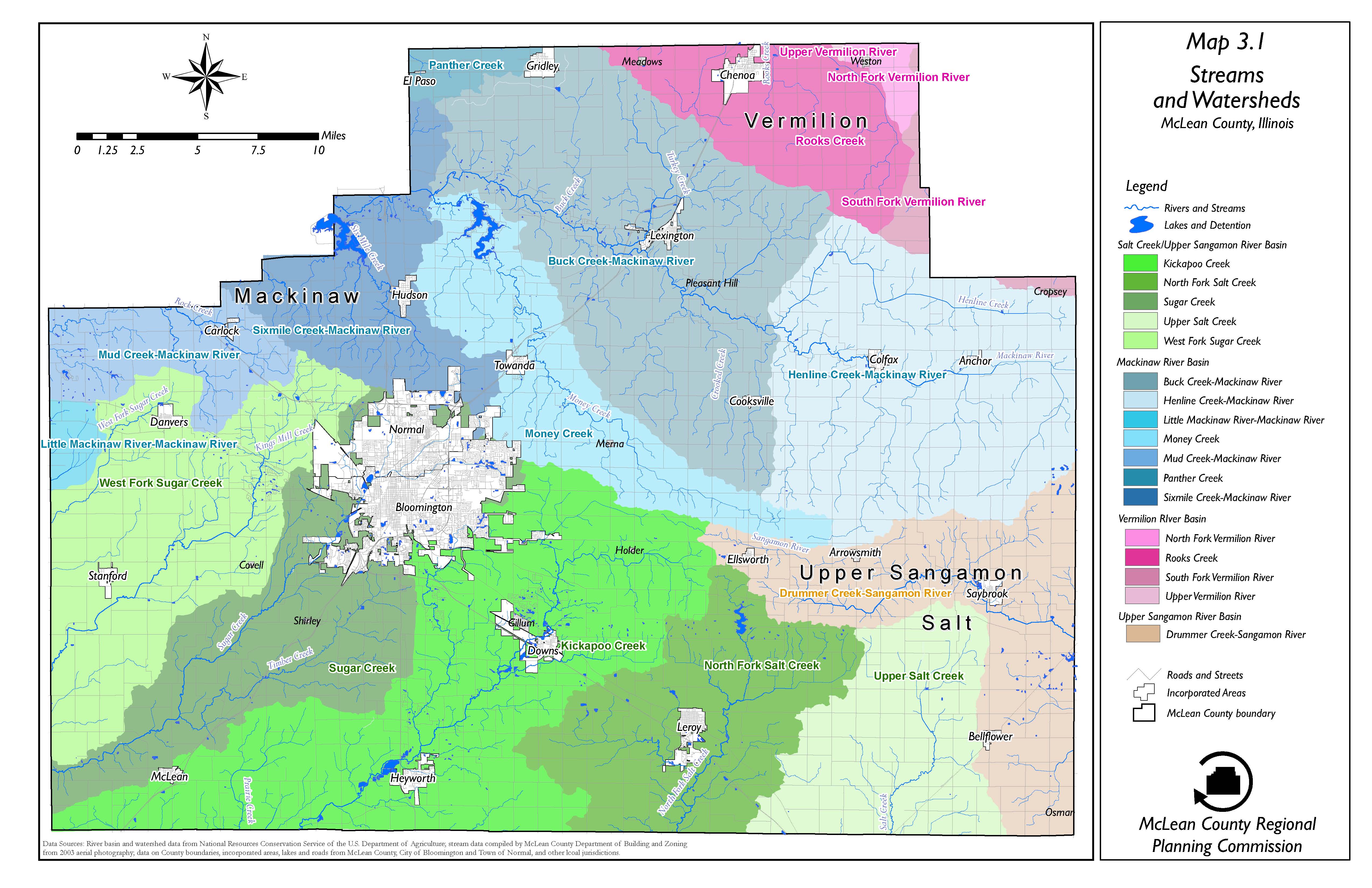 These watersheds provide drinking water, wildlife habitat, recreational ...