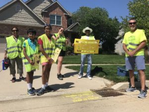 Group of Storm Drain Stencilers